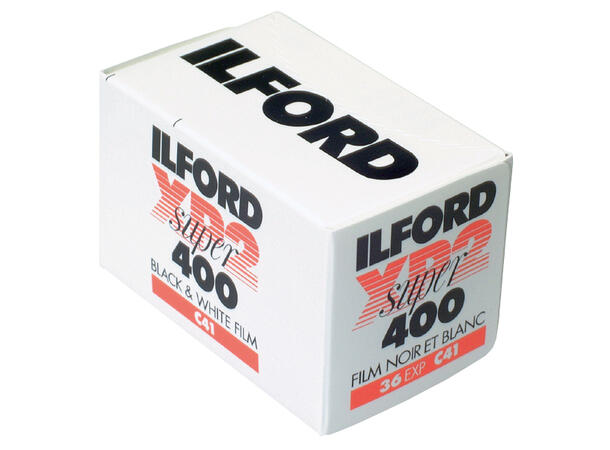 Ilford XP2 Super 120 Sort/Hvit-film. 400 ASA, C-41